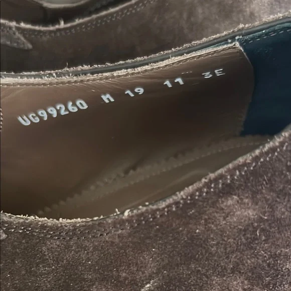 Salvatore Ferragamo Men's Brown Suede Shoes - Picture 9 of 10